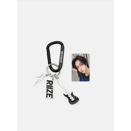 RIIZE - 'RIIZE : ON THE SING STREET' 에필로그 앨범 연계 팝업 MD / CARABINER KEYCHAIN SET