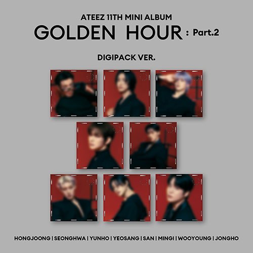 에이티즈 (ATEEZ) - 11th Mini Album [GOLDEN HOUR : Part.2] (DIGIPACK VER.)