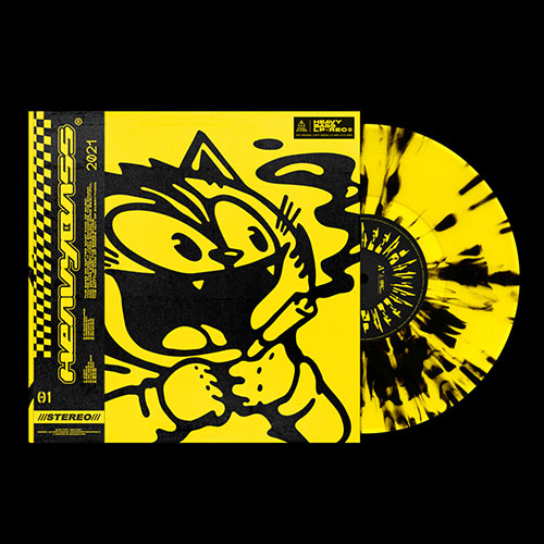 피타입 (P-TYPE) - 정규1집 [HEAVY BASS] LP (2021 REMASTERED)