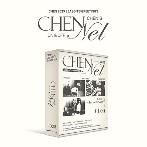 [예약특전] 첸 (CHEN) - 2025 SEASON’S GREETINGS [Chen’s Chennel ON & OFF]