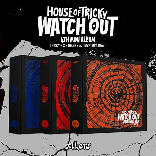 [세트/앨범3종] 싸이커스 (xikers) - 4TH MINI ALBUM [HOUSE OF TRICKY : WATCH OUT]