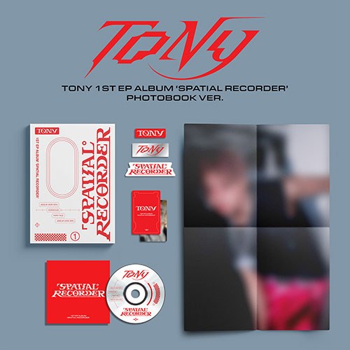 TONY - 1st EP [SPATIAL RECORDER] (PHOTOBOOK VER.)