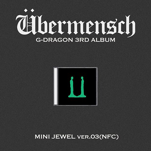 [애플특전] 지드래곤 (G-DRAGON) - 3RD ALBUM [Übermensch] MINI JEWEL ver.3 (NFC)