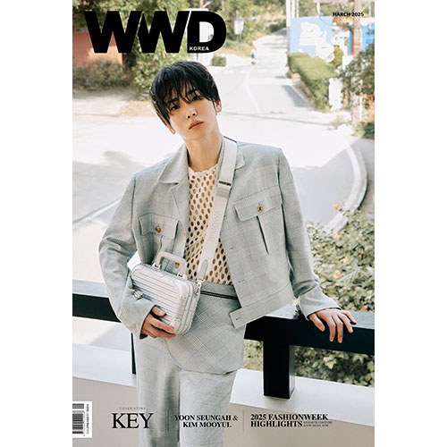 WWD 더블유더블유디 25년 3월호 표지 : 샤이니 키