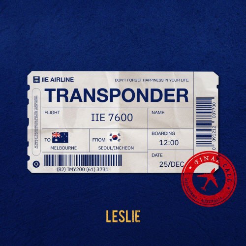 LesliE - 1st EP [TRANSPONDER] (CD)