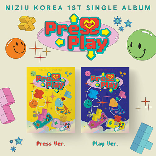 [세트/앨범2종] 니쥬 (NiziU) - 싱글1집 [Press Play]