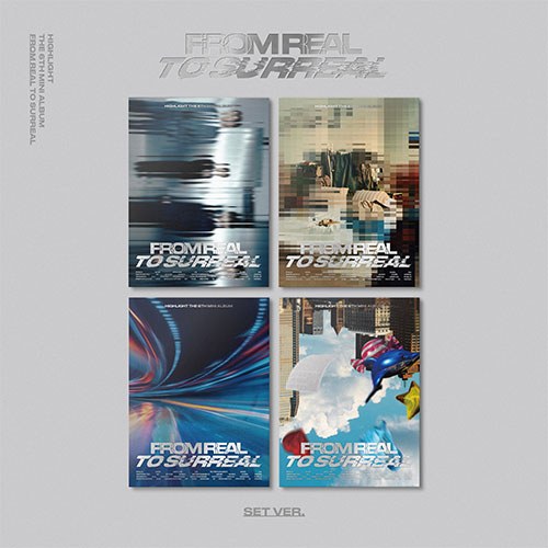 [세트/앨범4종] 하이라이트 (Highlight) - The 6th MINI ALBUM [From Real to Surreal] (PHOTO BOOK Ver.)