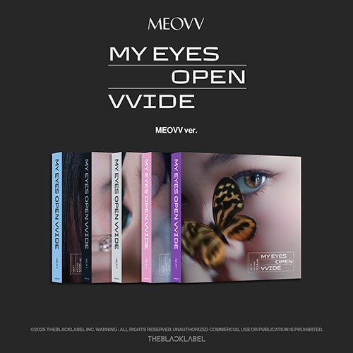 MEOVV (미야오) - 1st EP ALBUM [MY EYES OPEN VVIDE] (MEOVV ver.)