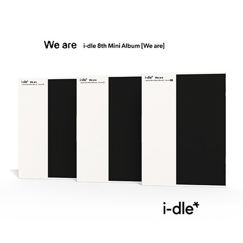 [애플특전][세트/앨범3종] i-dle (아이들) - 8th Mini Album [We are]