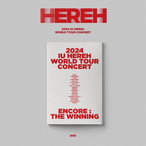 아이유(IU) - 2024 IU [HEREH] WORLD TOUR CONCERT DVD