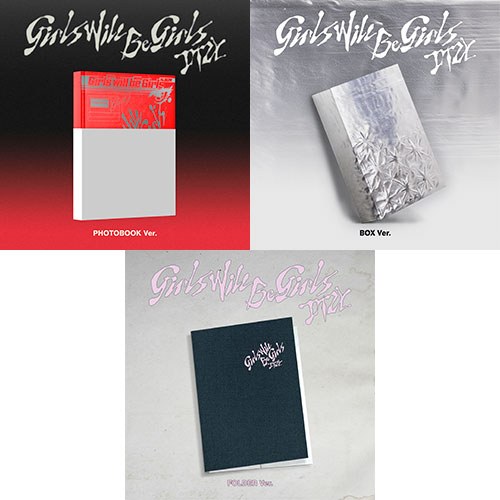 [애플특전][세트/앨범3종] ITZY (있지) - [Girls Will Be Girls] (Photobook+Box+Folder Ver.)