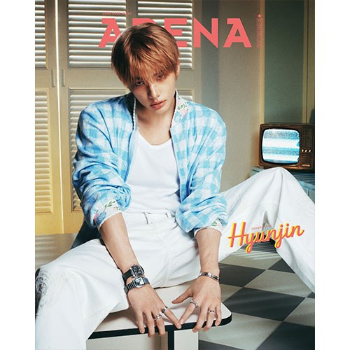 ARENA HOMME+ 아레나 옴므 플러스 2025년 6월호 (표지 스트레이키즈 현진 B형)