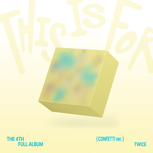 트와이스 (TWICE) - 정규4집 [THIS IS FOR] (CONFETTI ver.)