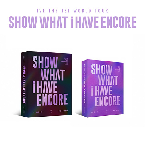 [세트/2종] 아이브 (IVE) - THE 1ST WORLD TOUR [SHOW WHAT I HAVE - ENCORE] Blu-ray+KiT VIDEO