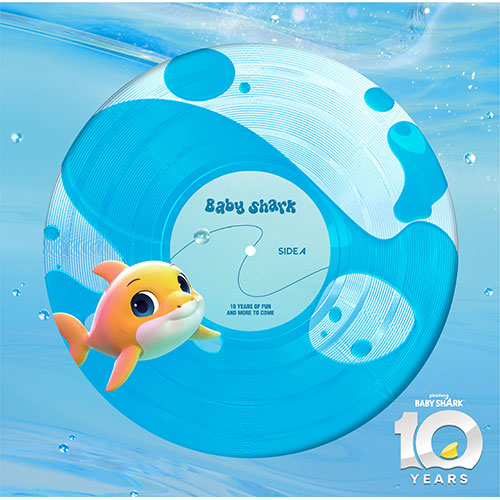 핑크퐁 (Pinkfong) - 아기상어 10주년 한정판 앨범 (Baby Shark 10 Years Limited Edition LP)
