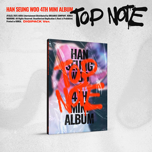 한승우 (HAN SEUNG WOO) - 4th Mini Album [TOP NOTE] (Digipack Ver.)