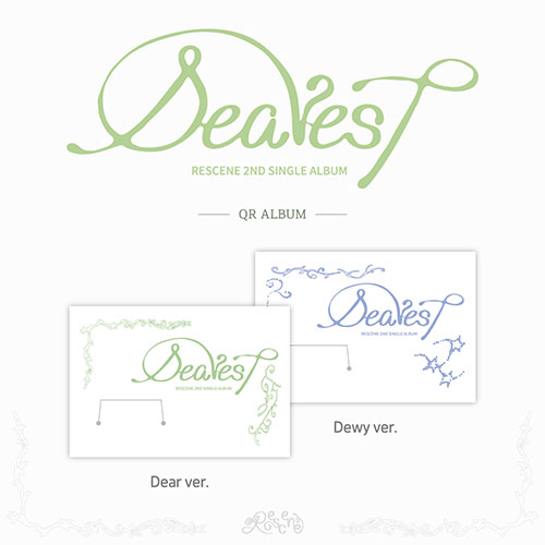 [세트/앨범2종] RESCENE (리센느) - 2nd Single Album [Dearest] (QR VER.)