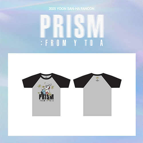 윤산하 (ASTRO) - 2025 YOON SAN-HA FANCON [PRISM : from Y to A] MD / 반팔 티셔츠 (T-SHIRT)