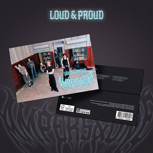[럭키드로우] 앰퍼샌드원 (AMPERS&ONE) - 3rd Mini Album [LOUD & PROUD] (POSTCARD ver.)