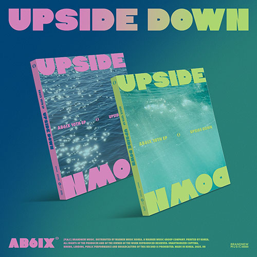 [애플특전][세트/앨범2종] AB6IX (에이비식스) - 10TH EP [UPSIDE DOWN] (Photobook VER.)