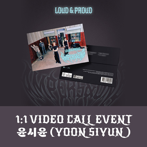 [윤시윤][8/16 영상통화] 앰퍼샌드원 (AMPERS&ONE) - 3rd Mini Album [LOUD & PROUD] (POSTCARD ver.)