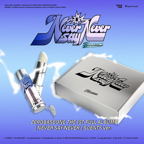 ZEROBASEONE - THE 1ST FULL ALBUM [NEVER SAY NEVER] (SCENTS Ver. LIMITED)