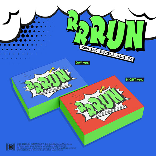 [세트/앨범2종] 엑신 (X:IN) - RRRUN (DAY ver., NIGHT ver.)