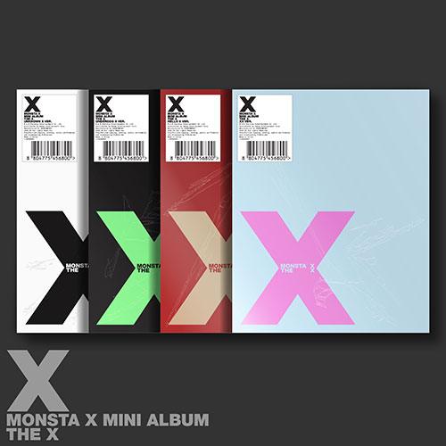 [애플특전] 몬스타엑스 (MONSTA X) - MINI ALBUM [THE X] (UNKNOWN X VER./ UNDERDOG X VER./ HELLO X VER./ XX VER.)
