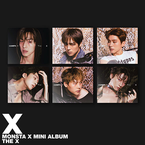 [세트/앨범6종] 몬스타엑스 (MONSTA X) - MINI ALBUM [THE X] (DIGIPACK VER./ 한정반)