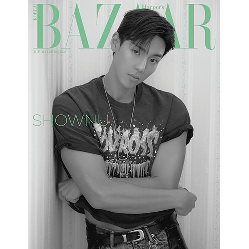 HARPER'S BAZAAR AUTUMN EDITION 2025 바자 어텀 에디션 E형 표지: 몬스타엑스 셔누