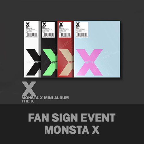 [9/5 대면 팬사인회] 몬스타엑스 (MONSTA X) - MINI ALBUM [THE X]