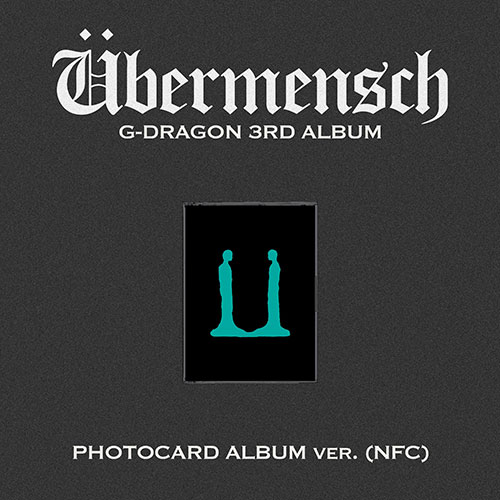 지드래곤 (G-DRAGON) - 3RD ALBUM [Übermensch] PHOTOCARD ALBUM ver. (NFC)