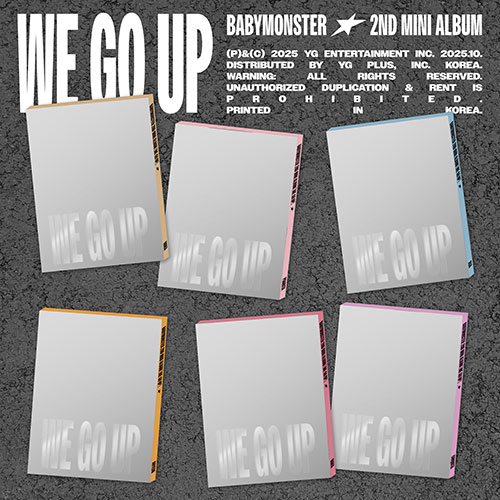 베이비몬스터 (BABYMONSTER) - 2nd MINI ALBUM [WE GO UP] PATTERN Ver. AHYEON