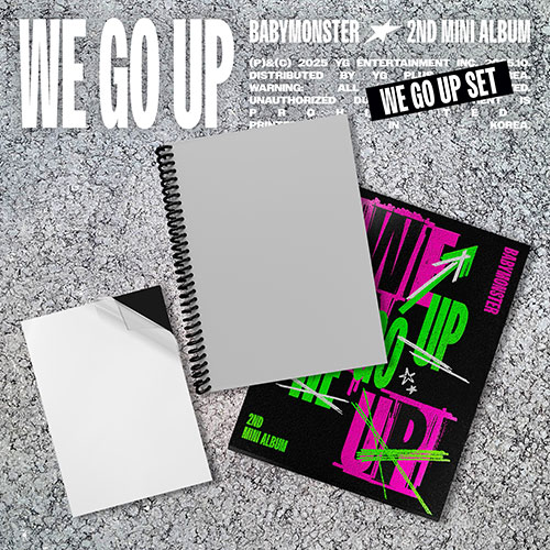 [세트/앨범3종] 베이비몬스터 (BABYMONSTER) - 2nd MINI ALBUM [WE GO UP] WE GO UP SET
