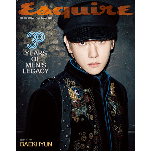 ESQUIRE 에스콰이어 (월간) : 10월 [2025] 표지 : B형 백현
