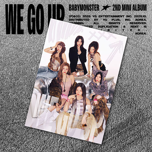 베이비몬스터 (BABYMONSTER) - 2nd MINI ALBUM [WE GO UP] POSTCARD Ver.