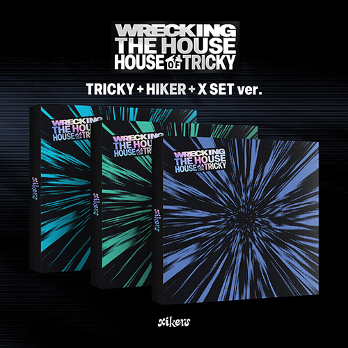 [애플특전][세트/앨범3종] 싸이커스 (xikers) - 6TH MINI ALBUM [HOUSE OF TRICKY : WRECKING THE HOUSE]