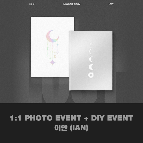 [이안][10/26 1:1 포토 이벤트 + DIY 이벤트] 루네이트 (LUN8) - 2nd SINGLE ALBUM [LOST] (DAY Ver. / LIGHT Ver.) (META)