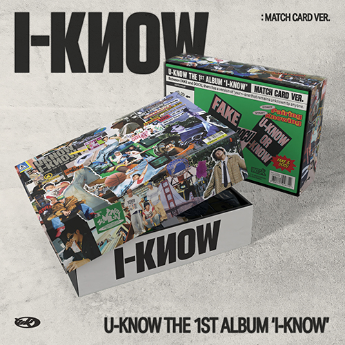 유노윤호 (U-Know) - 정규1집 [I-KNOW] (Match Card Ver.스마트앨범)