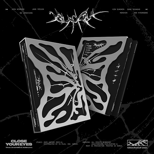 [애플특전] CLOSE YOUR EYES - The 3rd Mini Album [blackout] (blackout ver.)