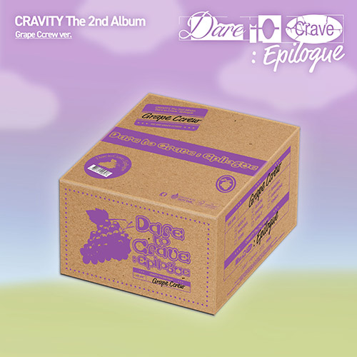 CRAVITY (크래비티) - The 2nd Album [Dare to Crave : Epilogue] (Grape Ccrew ver. 한정반)