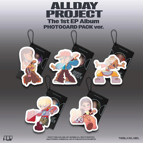 [세트/앨범5종] ALLDAY PROJECT - The 1st EP Album [ALLDAY PROJECT] (PHOTOCARD PACK ver.)