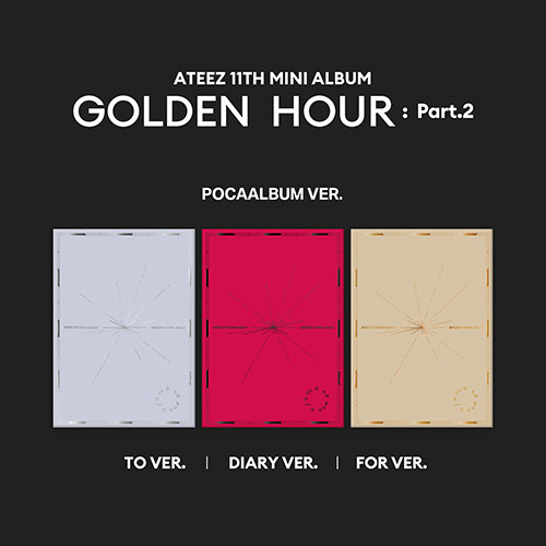 에이티즈 (ATEEZ) - 11th Mini Album [GOLDEN HOUR : Part.2] (POCAALBUM)