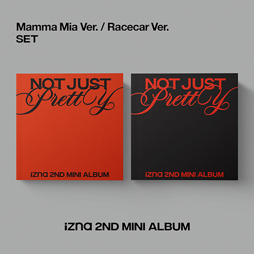 [SET] 이즈나 (izna) - [Not Just Pretty] PHOTOBOOK Ver.(Mamma Mia  Ver. / Racecar Ver.)