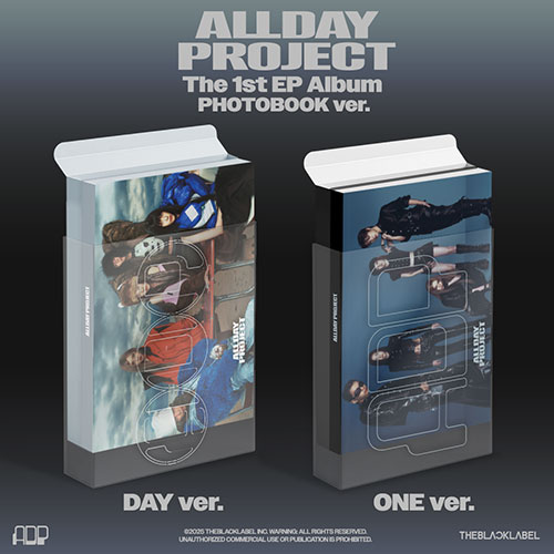 [세트/앨범2종] ALLDAY PROJECT - The 1st EP Album [ALLDAY PROJECT] (PHOTOBOOK ver.)