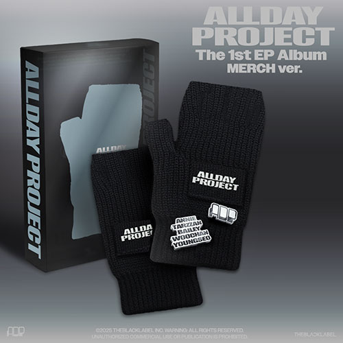 ALLDAY PROJECT - The 1st EP Album [ALLDAY PROJECT] (MERCH ver. / FINGERLESS GLOVES ver.)