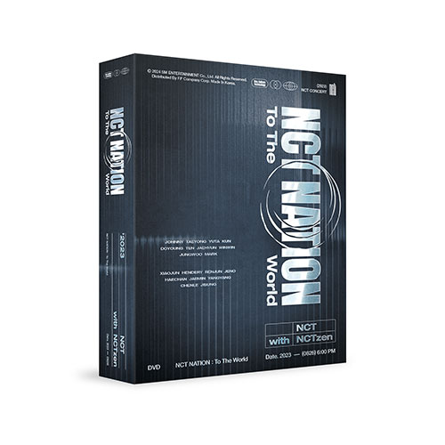 엔시티 (NCT) - 2023 NCT CONCERT [NCT NATION : To The World in INCHEON] (DVD)