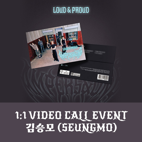 [김승모][12/26 영상통화] 앰퍼샌드원 (AMPERS&ONE) - 3rd Mini Album [LOUD & PROUD] (POSTCARD ver.)