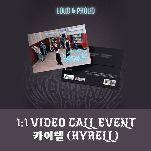 [카이렐][12/26 영상통화] 앰퍼샌드원 (AMPERS&ONE) - 3rd Mini Album [LOUD & PROUD] (POSTCARD ver.)