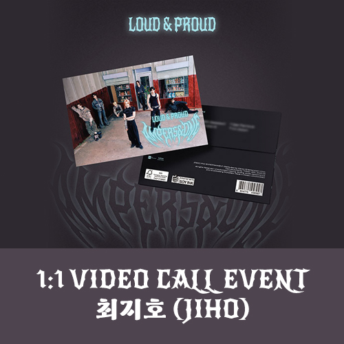[최지호][12/26 영상통화] 앰퍼샌드원 (AMPERS&ONE) - 3rd Mini Album [LOUD & PROUD] (POSTCARD ver.)